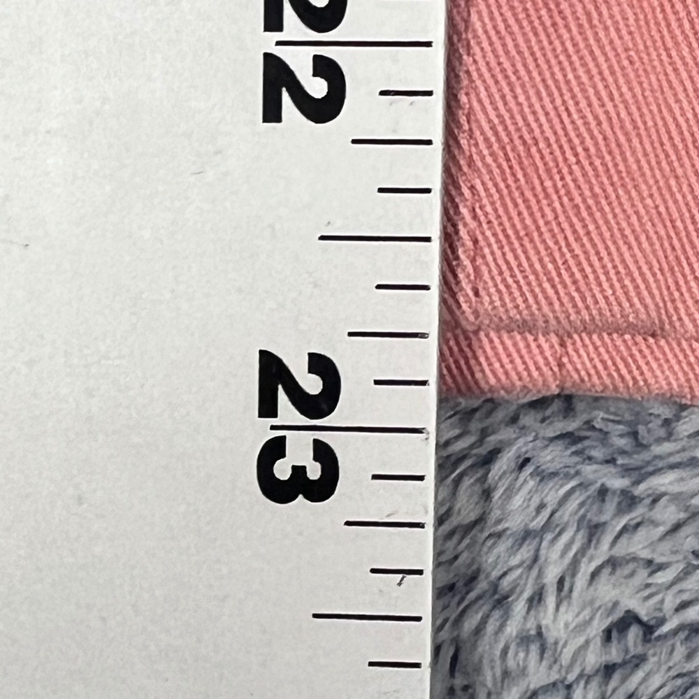 Vintage Banana Republic Premium Chinos Pink Wide Leg Cropped Cotton Pants Size 4 - Picture 14 of 15